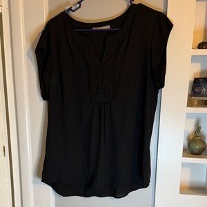 Daniel Rainn Black Blouse
